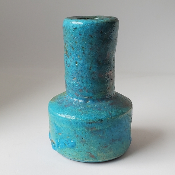 Vintage Raku Vase Don (or Leta) Cormier Pottery - Picture 4 of 11